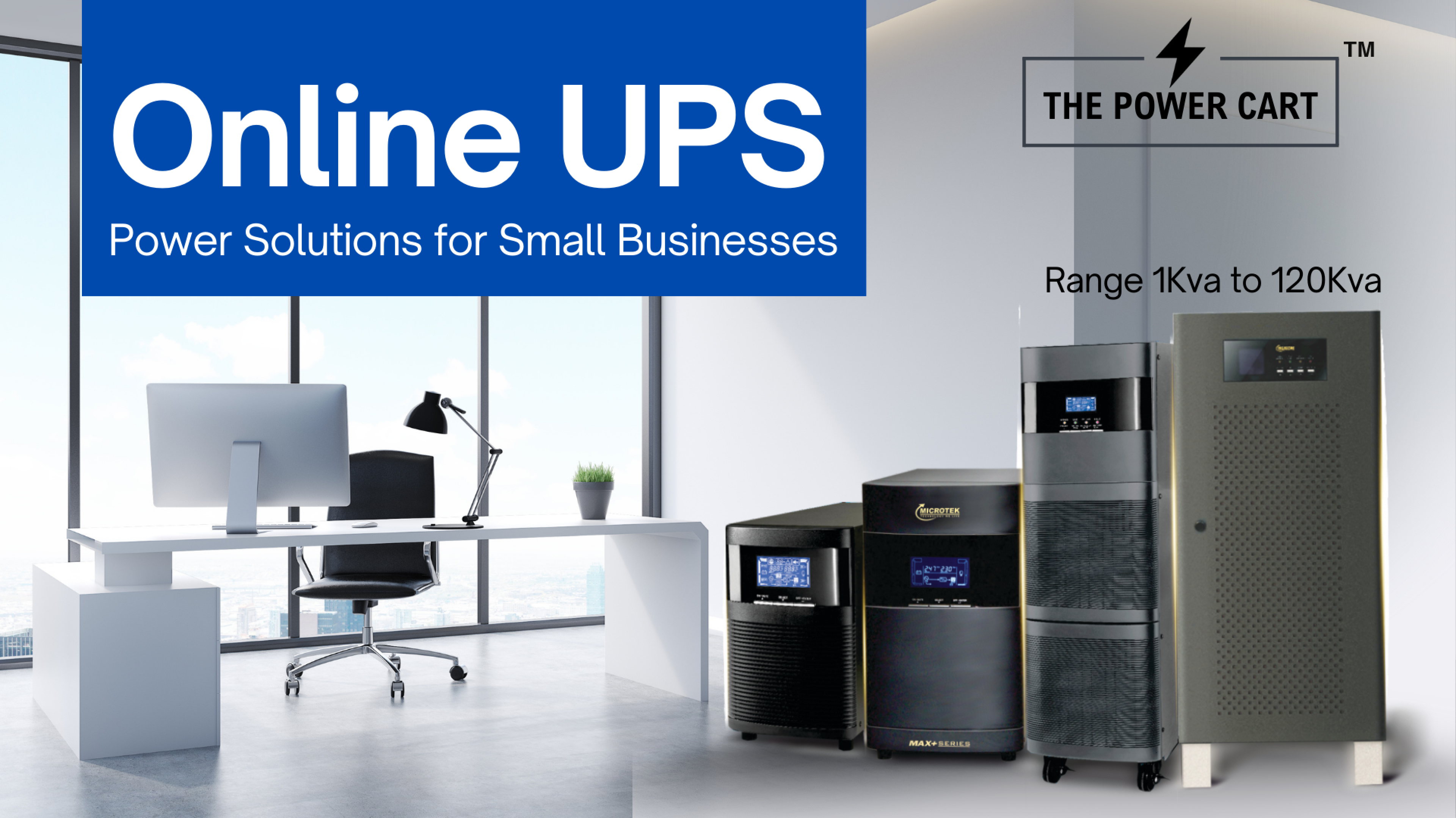 Affordable Microtek Online UPS for Small Offices Uninterrupted Power
